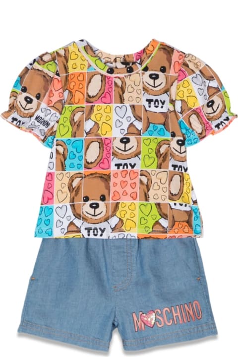 Accessories & Gifts for Girls Moschino T-shirt And Shortsset