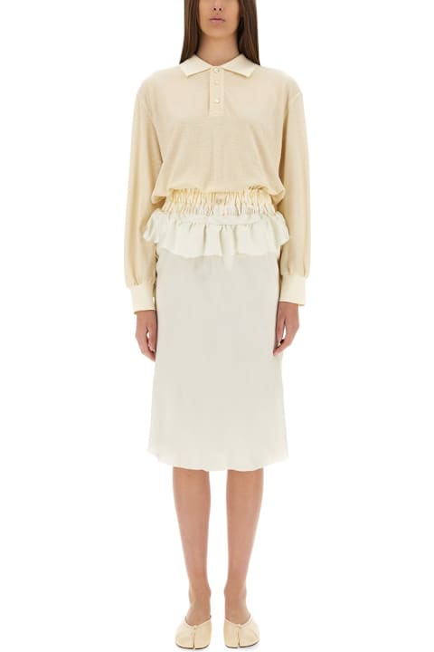 Maison Margiela for Women Maison Margiela Polo Midi Dress