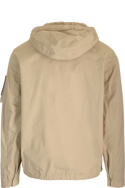 Stone Island Coats & Jackets for Women Stone Island Supima Cotton Twill Stretch-tc Jacket
