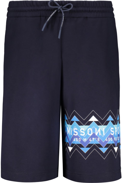 Missoni Pants for Men Missoni Cotton Bermuda Shorts