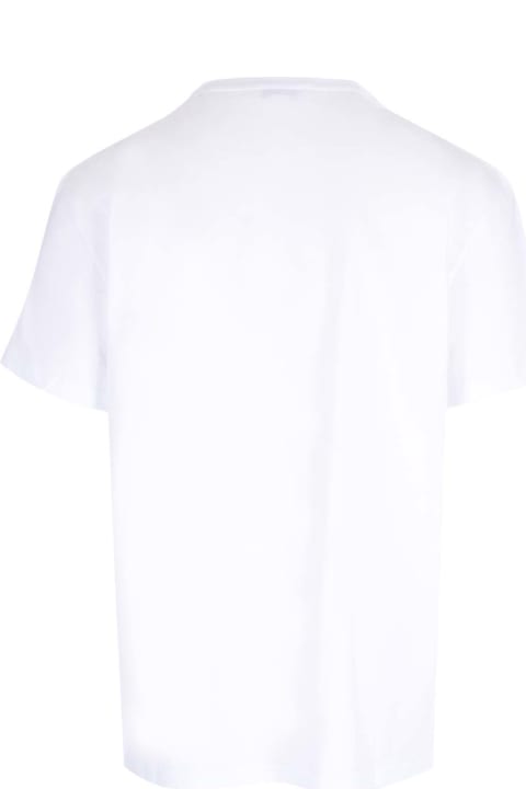 メンズ トップス Alexander McQueen Logo Embroidered T-shirt