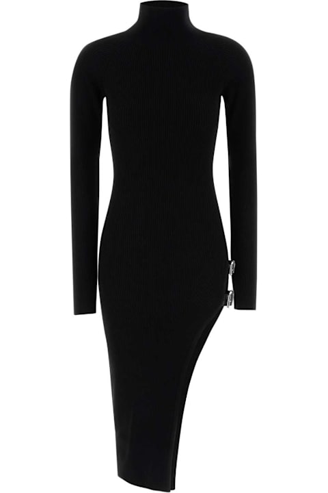 Blumarine for Kids Blumarine Black Wool Dress