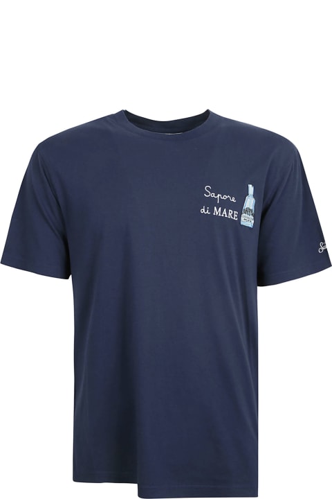 メンズ MC2 Saint Barthのトップス MC2 Saint Barth Logo Embroidered Regular T-shirt