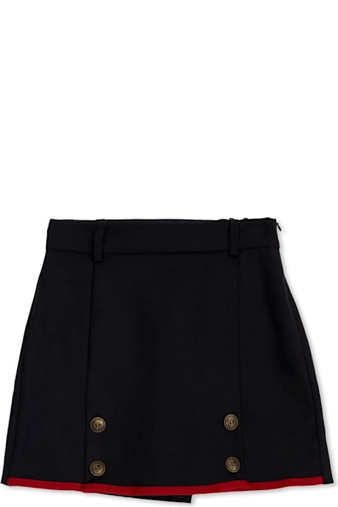 Dolce & Gabbana Sale for Kids Dolce & Gabbana Button Detailed Skirt