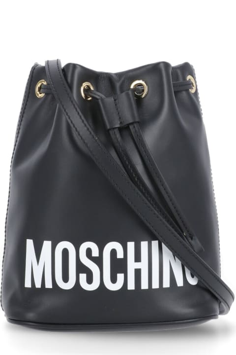 Fashion for Women Moschino Bucket Bag With Logo