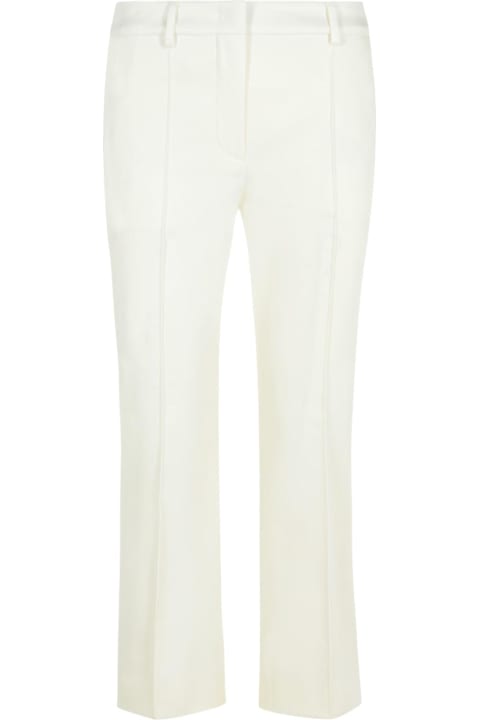 SportMax for Women SportMax Etna' White Cotton Pants