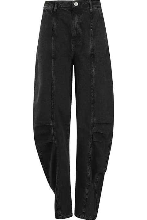 Rotate by Birger Christensen Pants & Shorts for Women Rotate by Birger Christensen Washed Denim Cargo