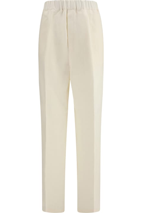 Laneus for Women Laneus Linen And Viscose Pants
