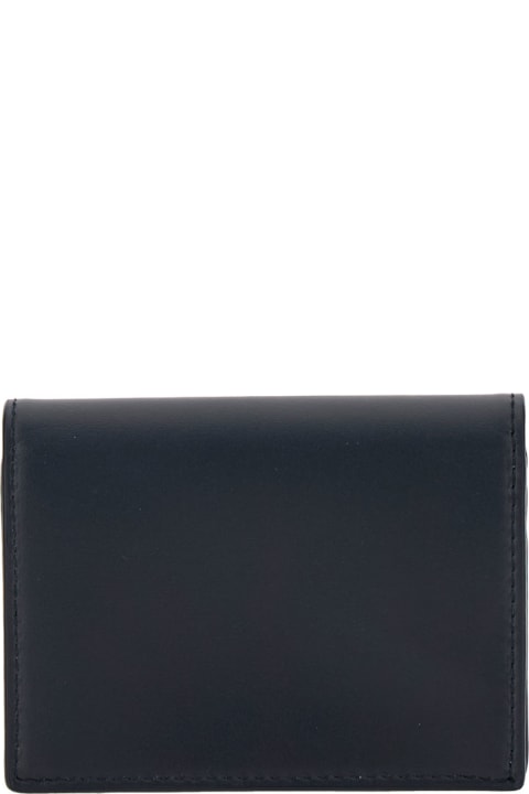 Wallets for Men Dolce & Gabbana Card-holder With Logo Detail In Leather