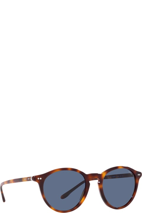 メンズ Polo Ralph Laurenのアイウェア Polo Ralph Lauren Ph4193 Shiny Red Havana Sunglasses