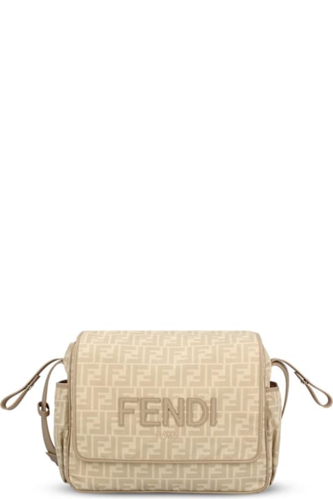 Fendi Accessories & Gifts for Boys Fendi Logo Patch Changing Bag