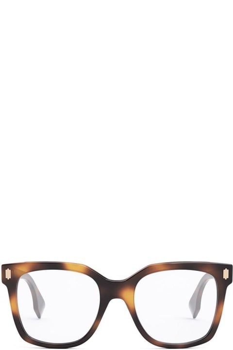 Accessories for Men Fendi Eyewear Square Frame Glasses