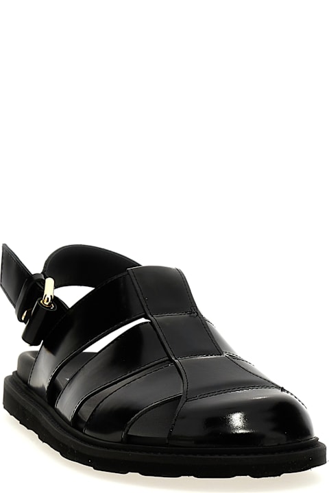 Moschino for Kids Moschino Leather Sandals