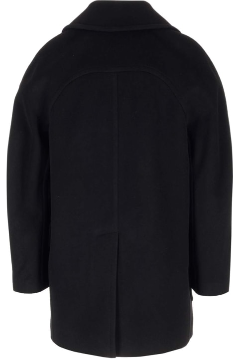 Alexander McQueen Coats & Jackets for Men Alexander McQueen Wool And Cashmere Peacoat