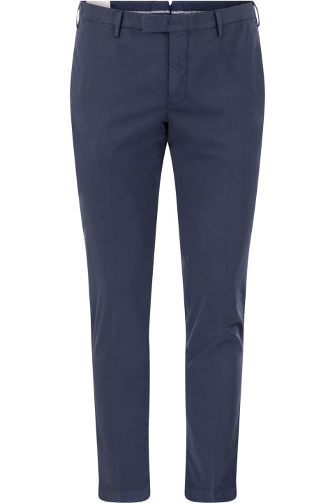 Fashion for Men PT Torino Skinny Trousers In Cotton And Silk