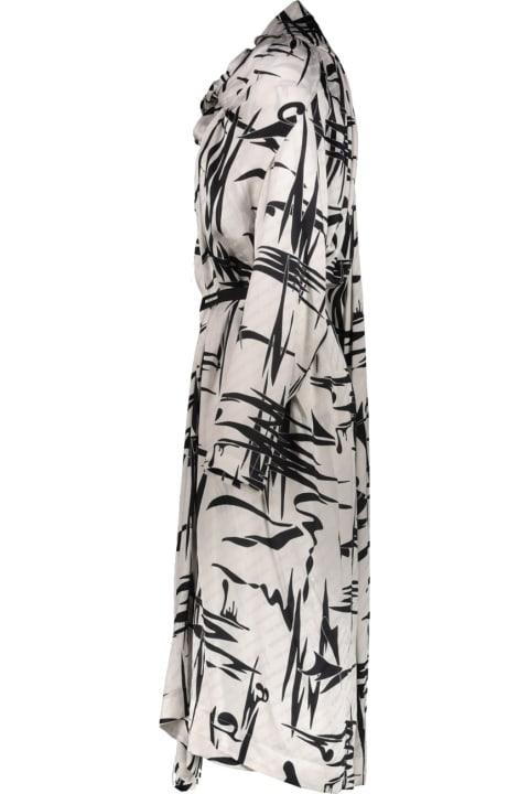 Fashion for Women Balenciaga Jacquard Silk Dress