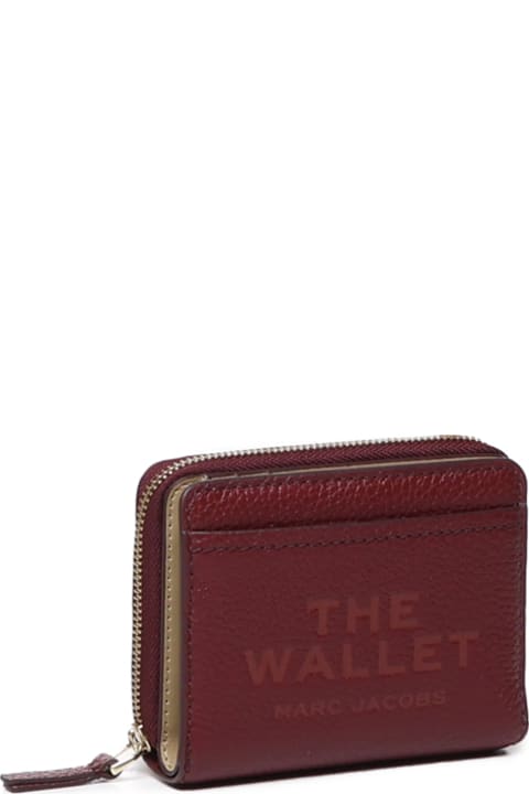 ウィメンズ Marc Jacobsのアクセサリー Marc Jacobs Logo Printed Zipped Mini Compact Wallet