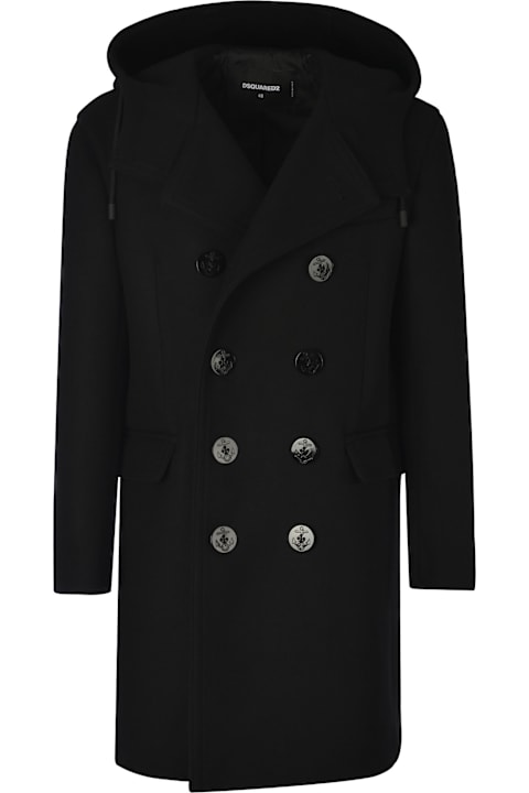 Dsquared2 Coats & Jackets for Men Dsquared2 Coat Dsquared2 Made Of Virgin Wool