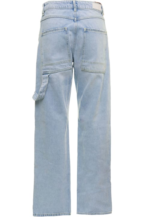 Amanda Wide Leg  Cotton Denim Jeans Icon Denim Woman