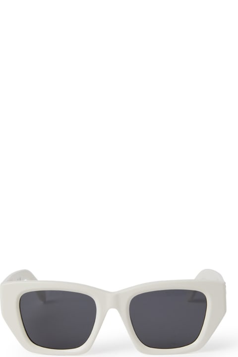 Palm Angels for Women Palm Angels Hinkley White Sunglasses