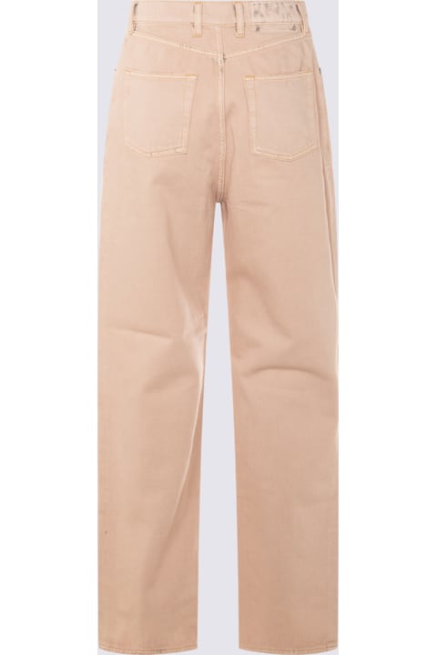 Golden Goose for Women Golden Goose Beige Cotton Denim Jeans