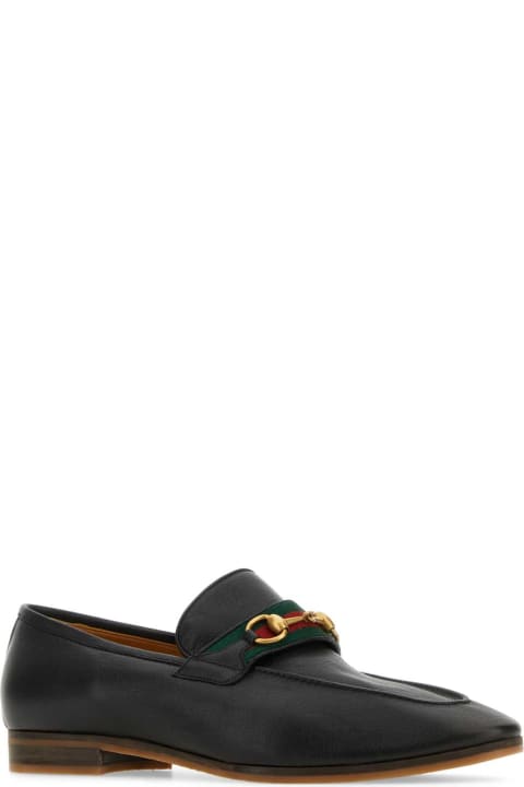 Gucci Sale for Men Gucci Black Leather Loafers