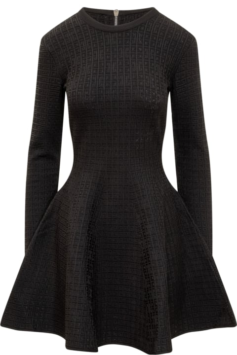 Givenchy Women Givenchy 4g Jacquard Mini Dress