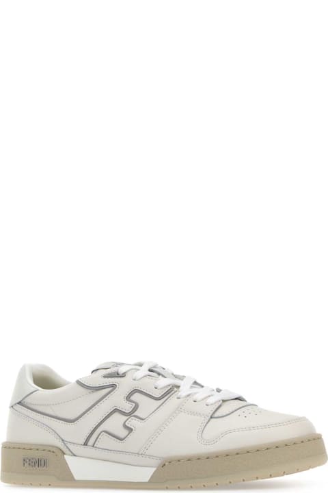 Homeware Fendi Two-tone Leather Fendi Match Sneakers