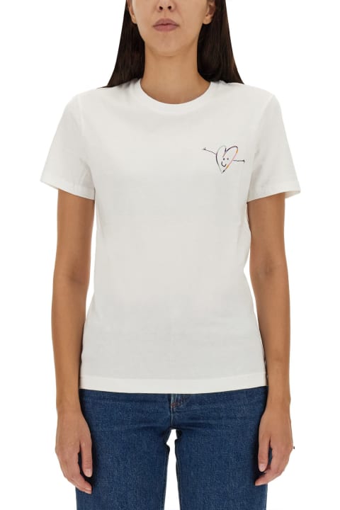 Spray Swirl Heart T-shirt