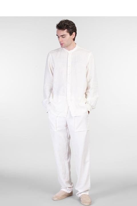 Aspesi for Men Aspesi Bruce Shirt In Beige Linen
