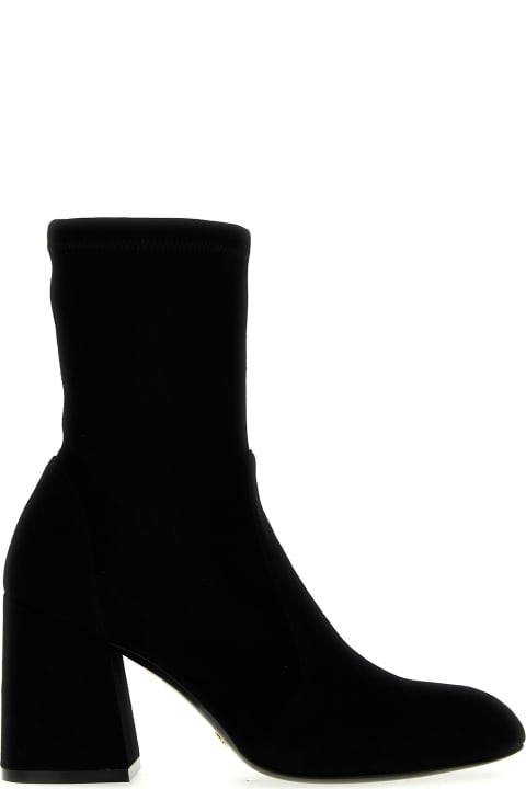 Boots for Women Stuart Weitzman Flare Block Ankle Boots
