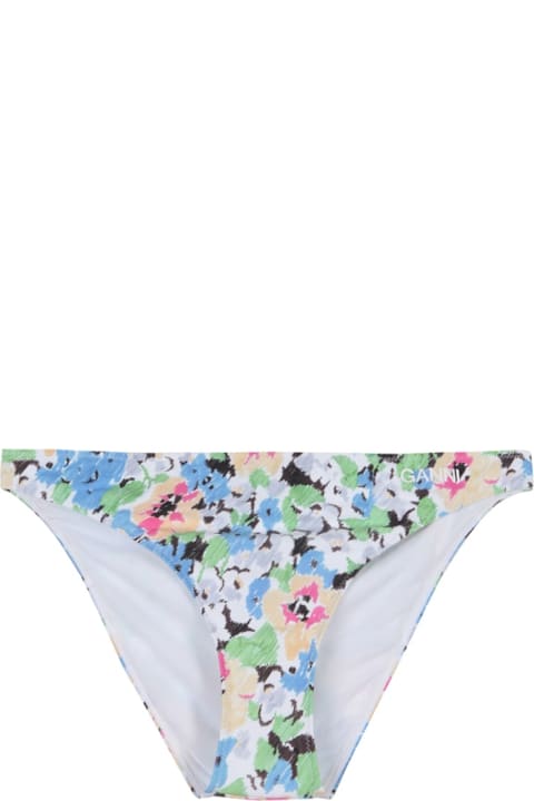 Homeware Ganni Floral Pattern Bikini Briefs