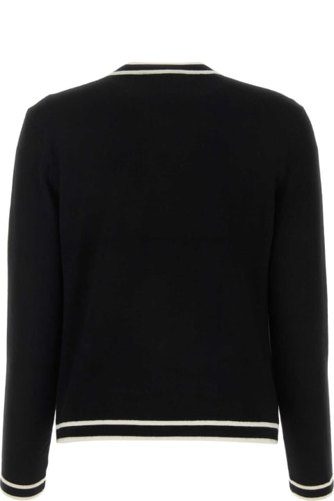 Tory Burch Sweaters for Women Tory Burch Black Wool Cardigan
