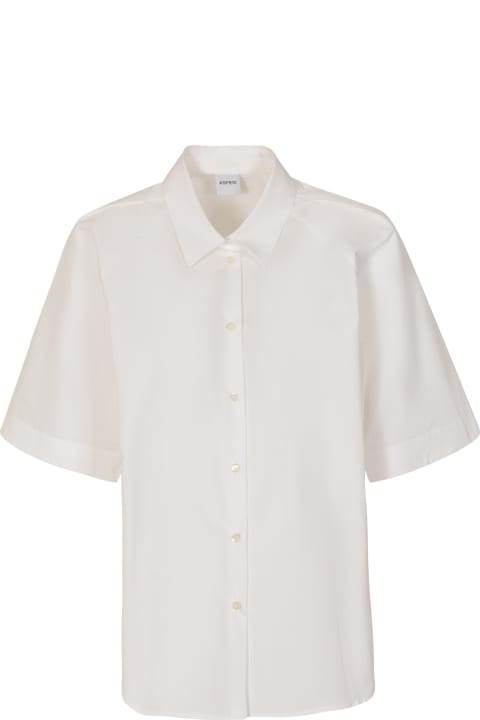 Fashion for Women Aspesi Short-sleeved Plain Shirt
