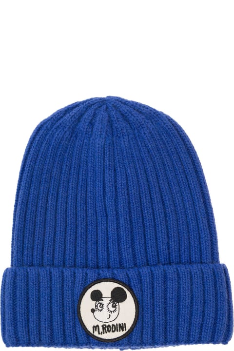 Accessories & Gifts for Boys Mini Rodini Knitted Soft Wool Beanie