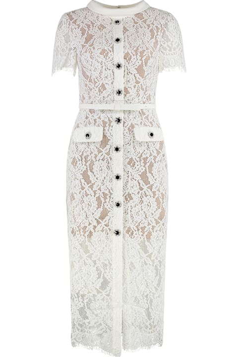 self-portrait for Women self-portrait Lace Midi Dress