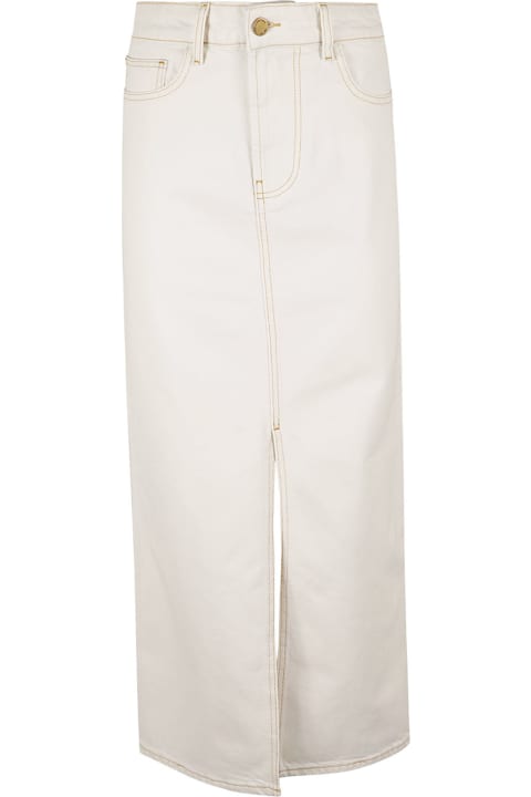 Fashion for Women Philosophy di Lorenzo Serafini Front Slit 5 Pockets Denim Skirt