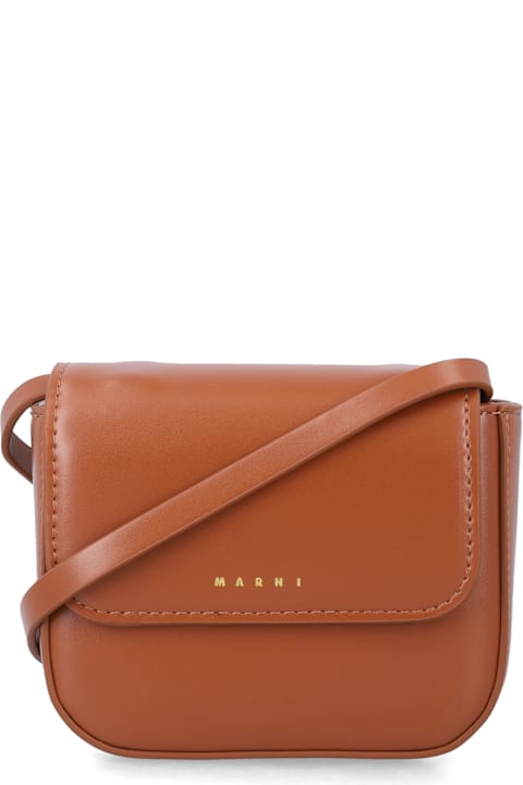 Homeware Marni Marni Girl's Mini Eco Leather Shoulder Bag