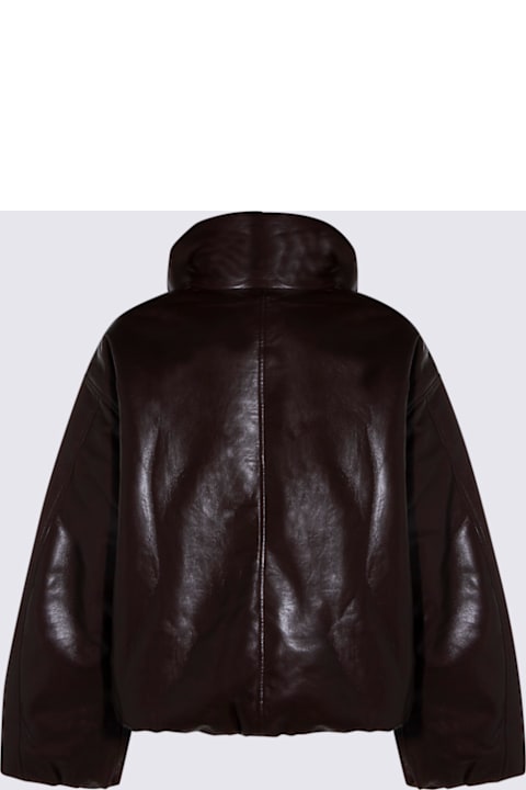 Anine Bing for Kids Anine Bing Deep Brown Leather Jacket