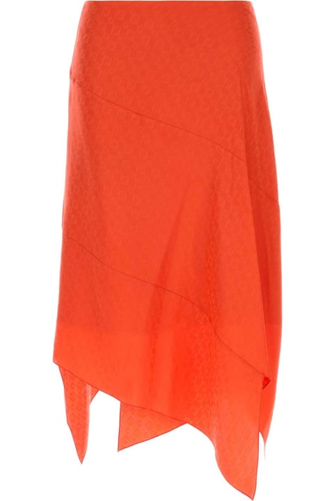 Homeware Fendi Coral Silk Skirt