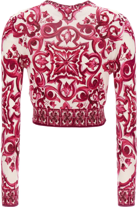 Dolce & Gabbana Clothing for Women Dolce & Gabbana Maiolica Sweater