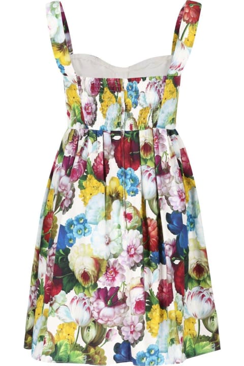 Partywear for Women Dolce & Gabbana Floral Printed Mini Corset Dress