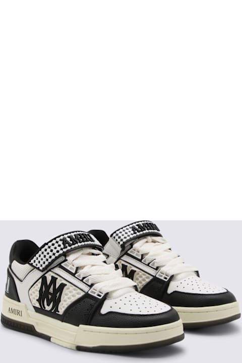 AMIRI Black Leather Sneakers