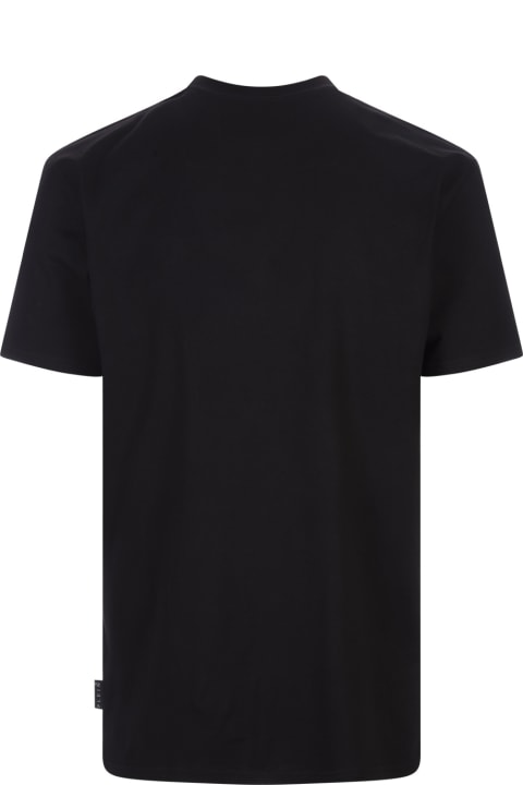 Philipp Plein for Men Philipp Plein Black T-shirt With Embroidered Logo