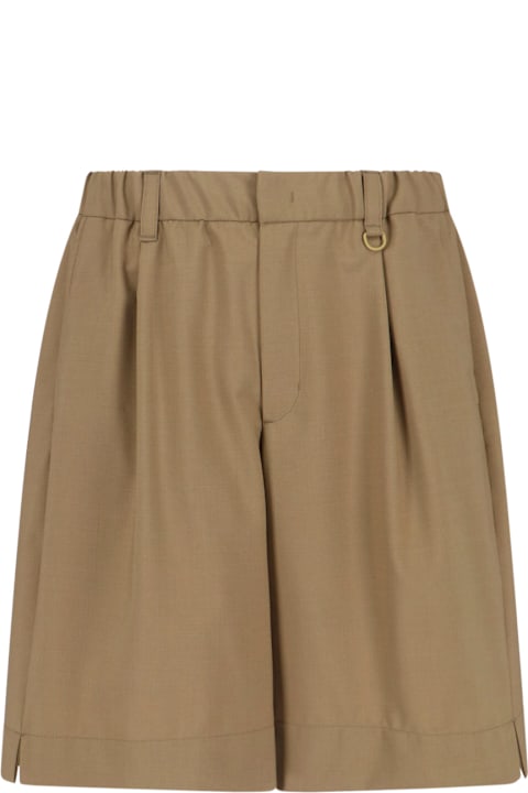 Homeware Herno Laminar Wool Blend Shorts