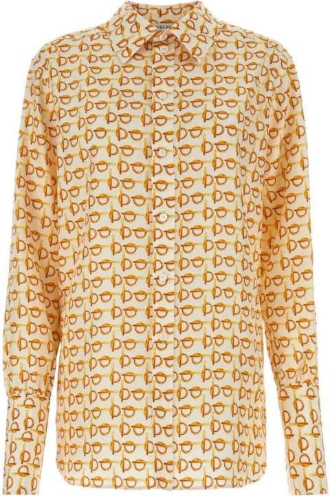 Burberry for Women Burberry B Pattern Long-sleeved Shirt