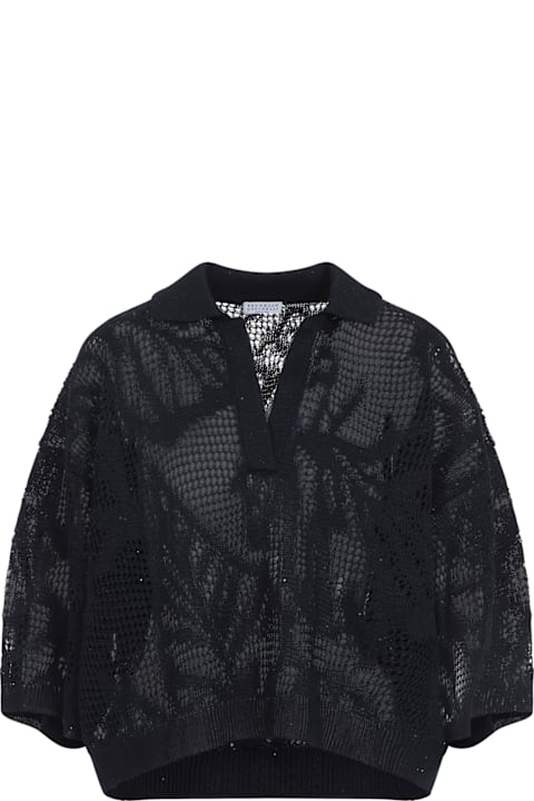 Brunello Cucinelli for Kids Brunello Cucinelli Dazzling Water Lillies Polo