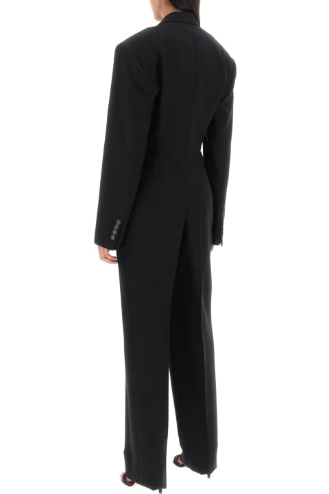 【送料&関税込】Stella McCartney Wool Tuxedo Jumpsuit Stella McCartney Tuxedo Jumpsuit