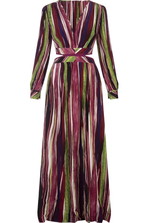 Diane Von Furstenberg Dresses for Women Diane Von Furstenberg Jenifer Dress In Reeds Pink