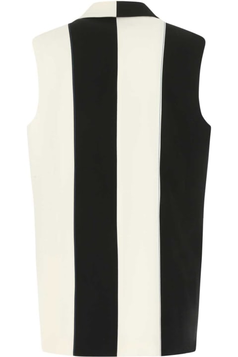 Fashion for Women Marni Two-tone Wool Oversize Vest